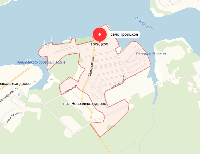 село Троицкое
