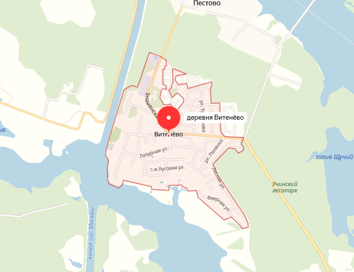 деревня Витенёво