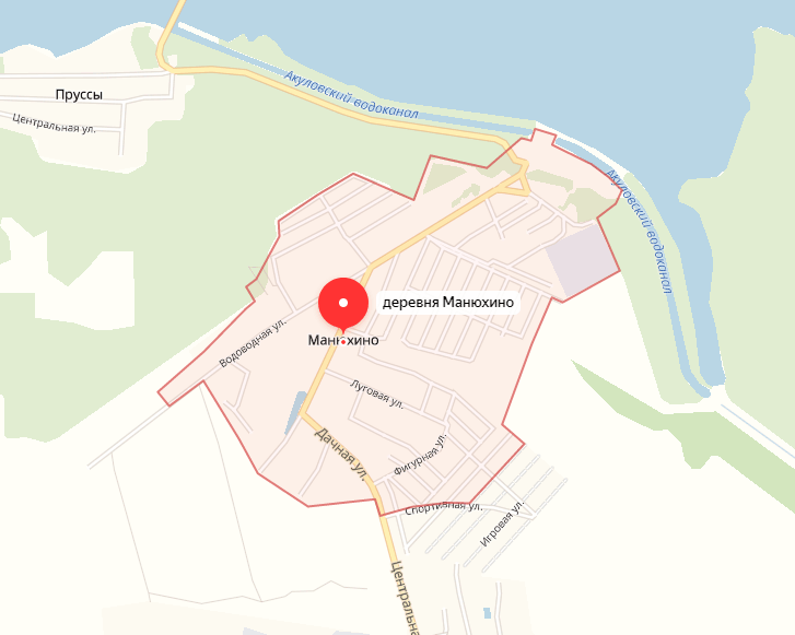 деревня Манюхино
