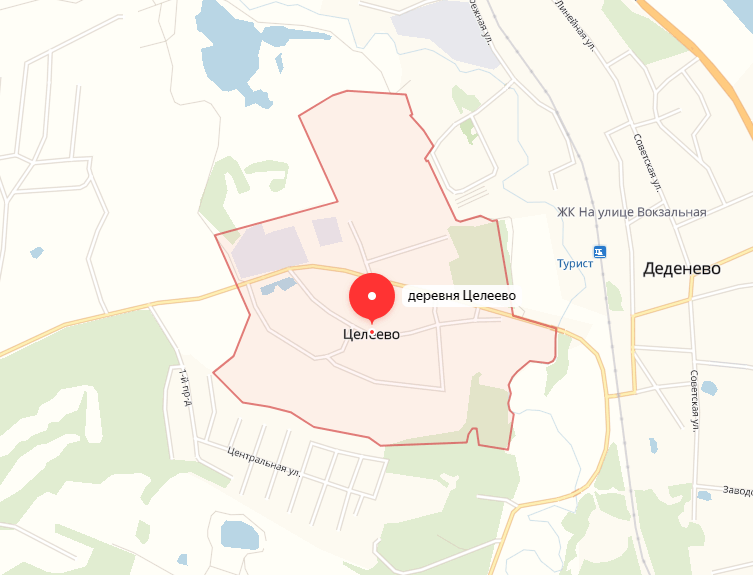 деревня Целеево